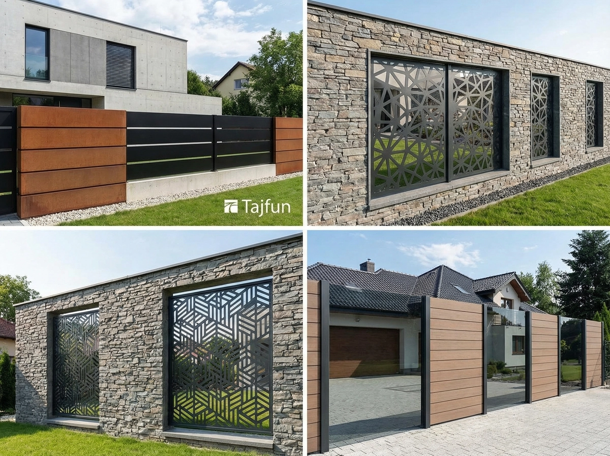 Przęsła ogrodzeniowe: wybór i nowoczesne trendy