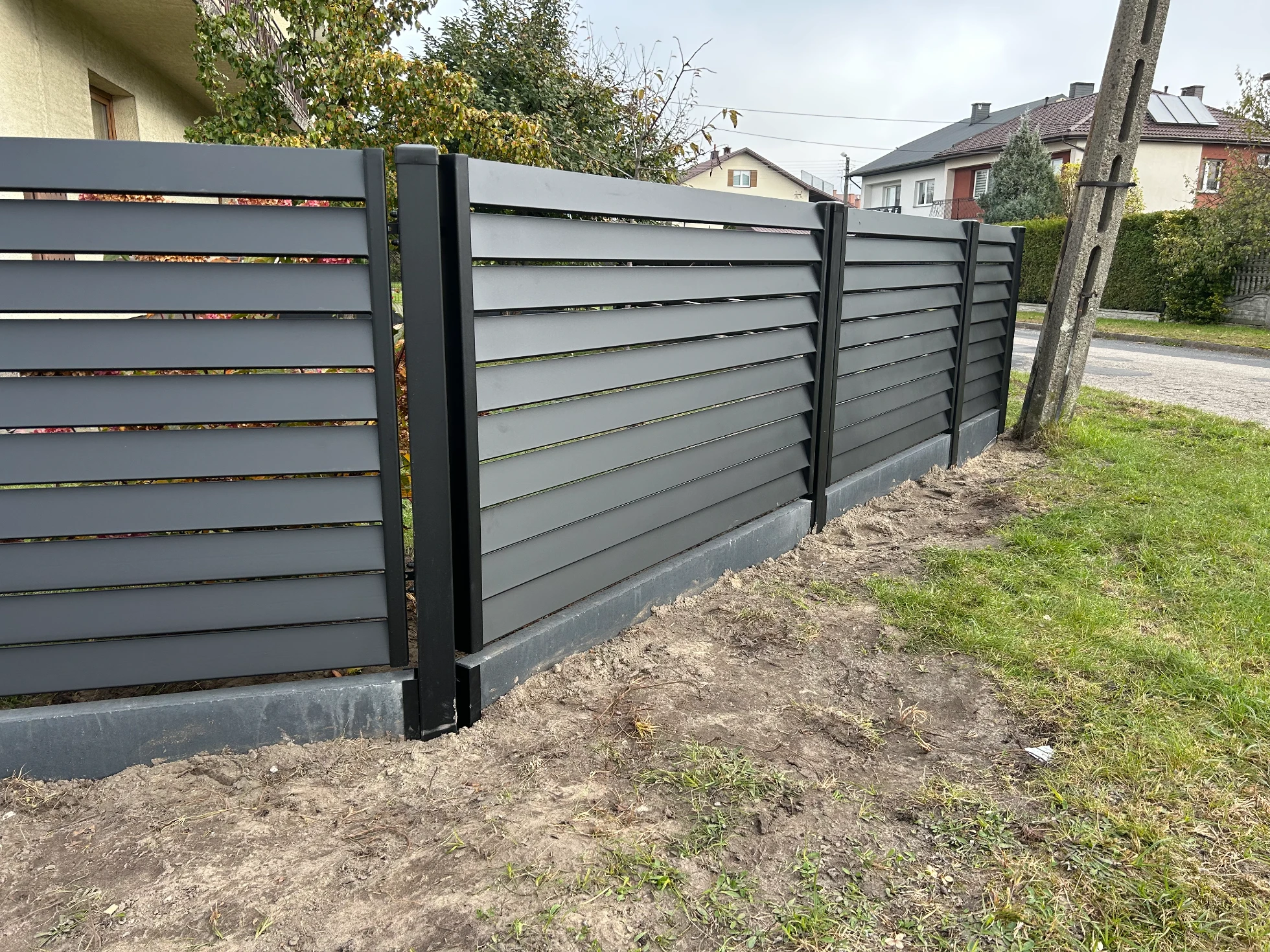 przęsła ogrodzeniowe